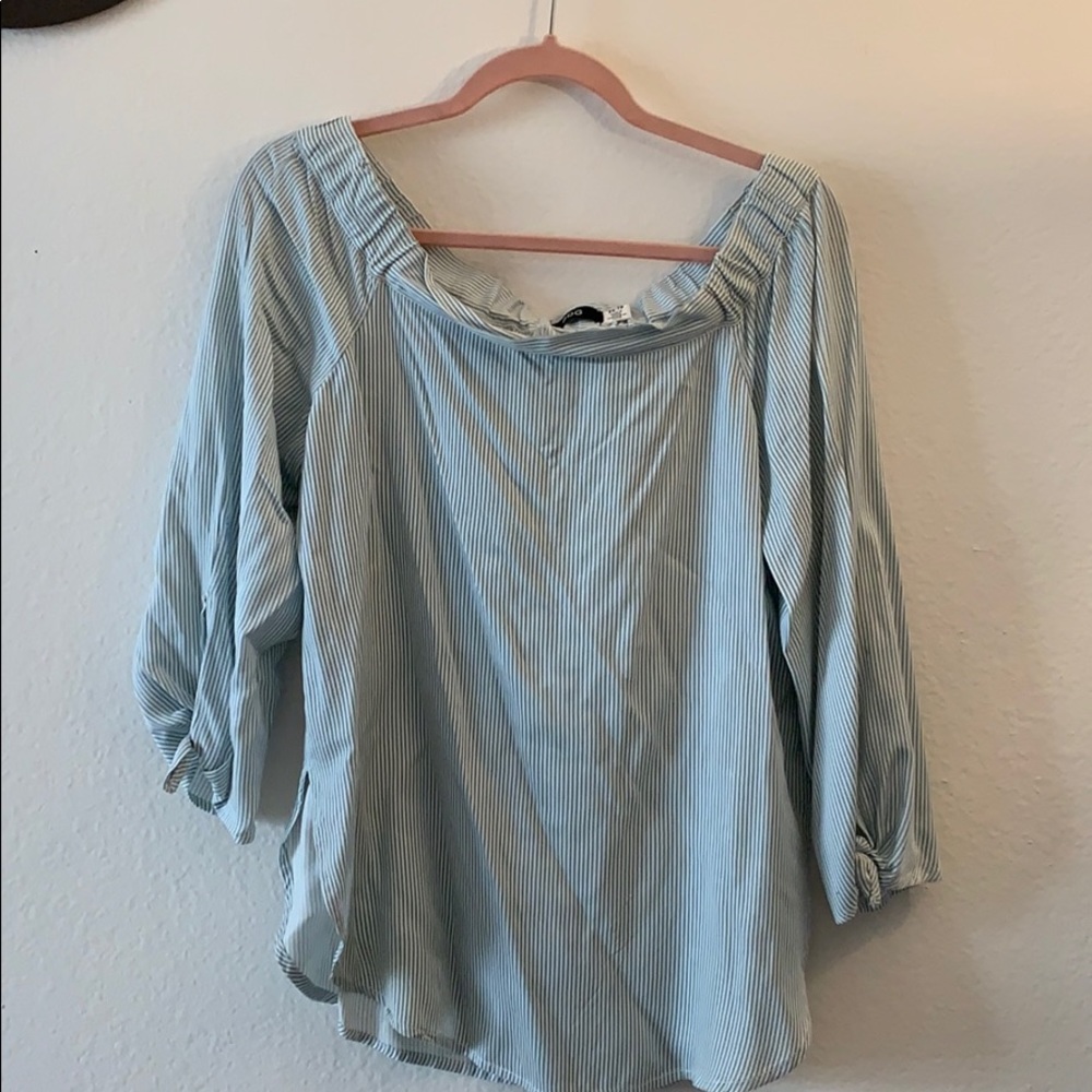 Off the shoulder blouse